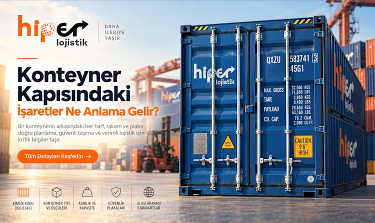 Konteyner Kodları Ne Anlama Gelir? ISO 6346 Rehberi